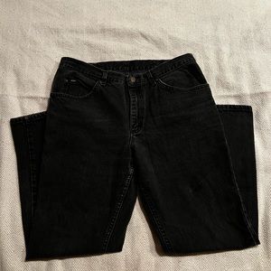 LEE black baggy jeans